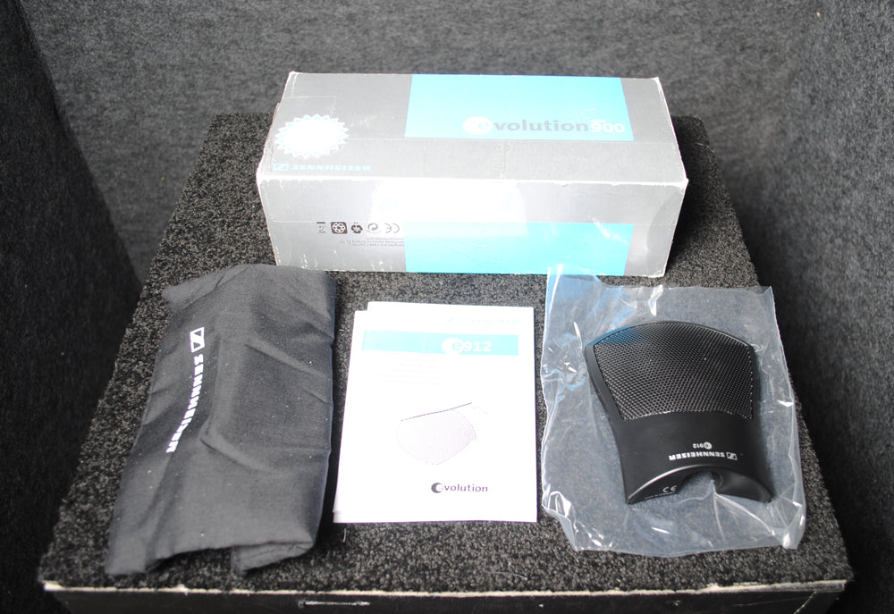 Sennheiser E912BLK Condenser Boundary Microphone (Factory Repack) (E912BK)