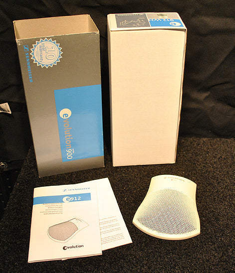 Sennheiser E912WH Half Cardioid Boundary Condenser Mic - Factory Repack (E912WH)