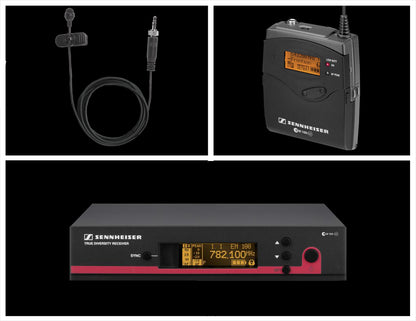 Sennheiser EW112G3 B Wireless Lavalier System (EW112G3B)