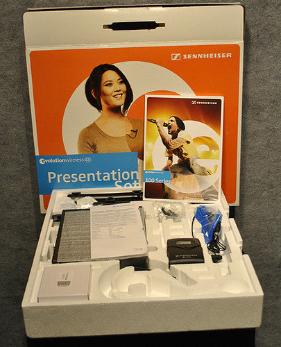 Sennheiser EW114G3A2 Cardioid Lavalier Wireless "A" Frequency (Factory Repack) EW114G3A