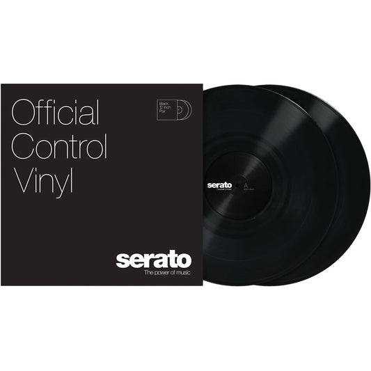 Serato 12" Control Vinyl (Pair, Black)