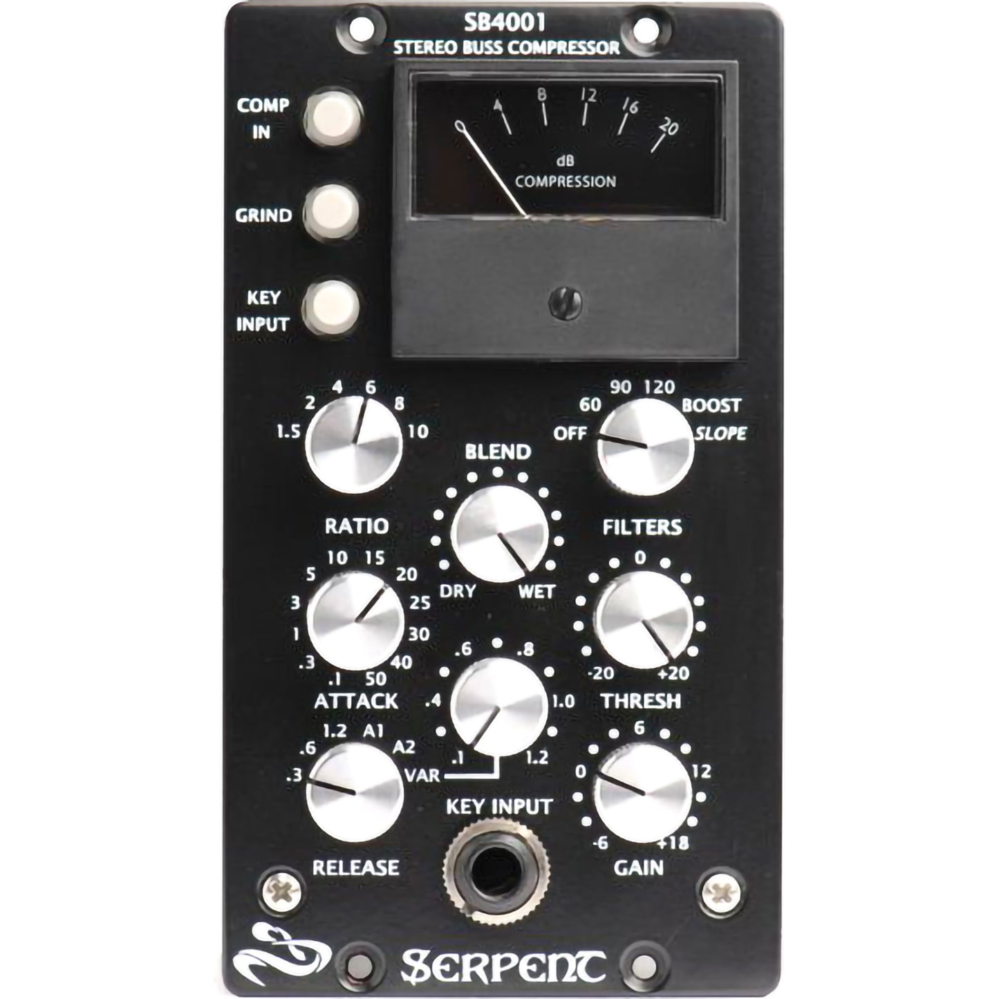 Serpent Audio SB4001 500-Series Stereo Bus Compressor Module