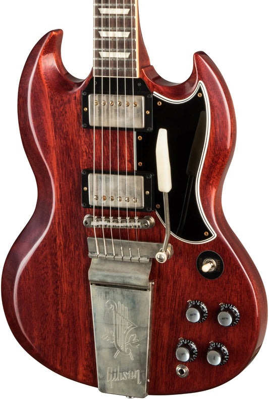 Gibson 1964 SG Standard Reissue w/ Maestro Vibrola - Cherry Red