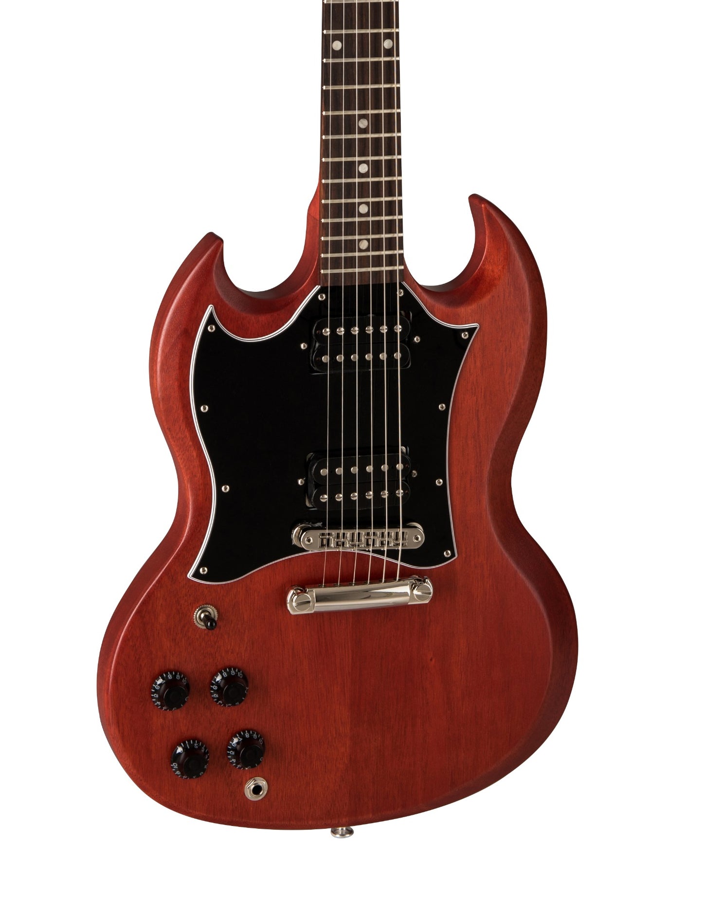 Gibson SG Tribute Left Handed Electric Guitar in Vintage Cherry Satin