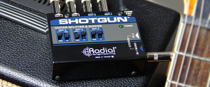 Radial Shotgun 4-Channel Amp Driver
