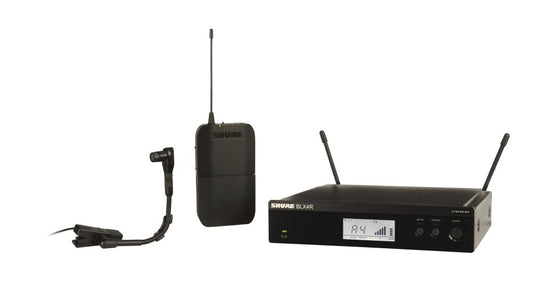 Shure BLX14R/B98 Instrument Wireless System with WB98H/C Microphone (J10)