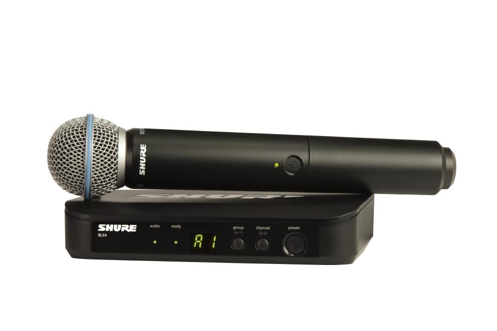 Shure BLX24/B58 Wireless Handheld System with Beta58a Wireless Microphone (J10)