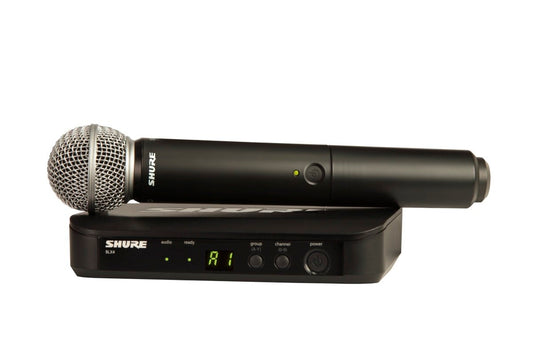 Shure BLX24/PG58 Wireless System with PG58 Microphone (J10)