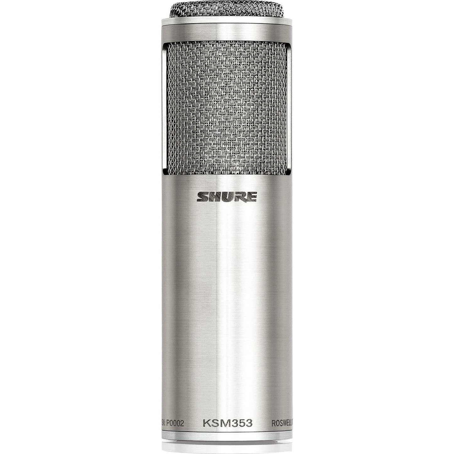 Shure KSM353 Bi-Directional & Dual Voice Ribbon Microphone with Roswell