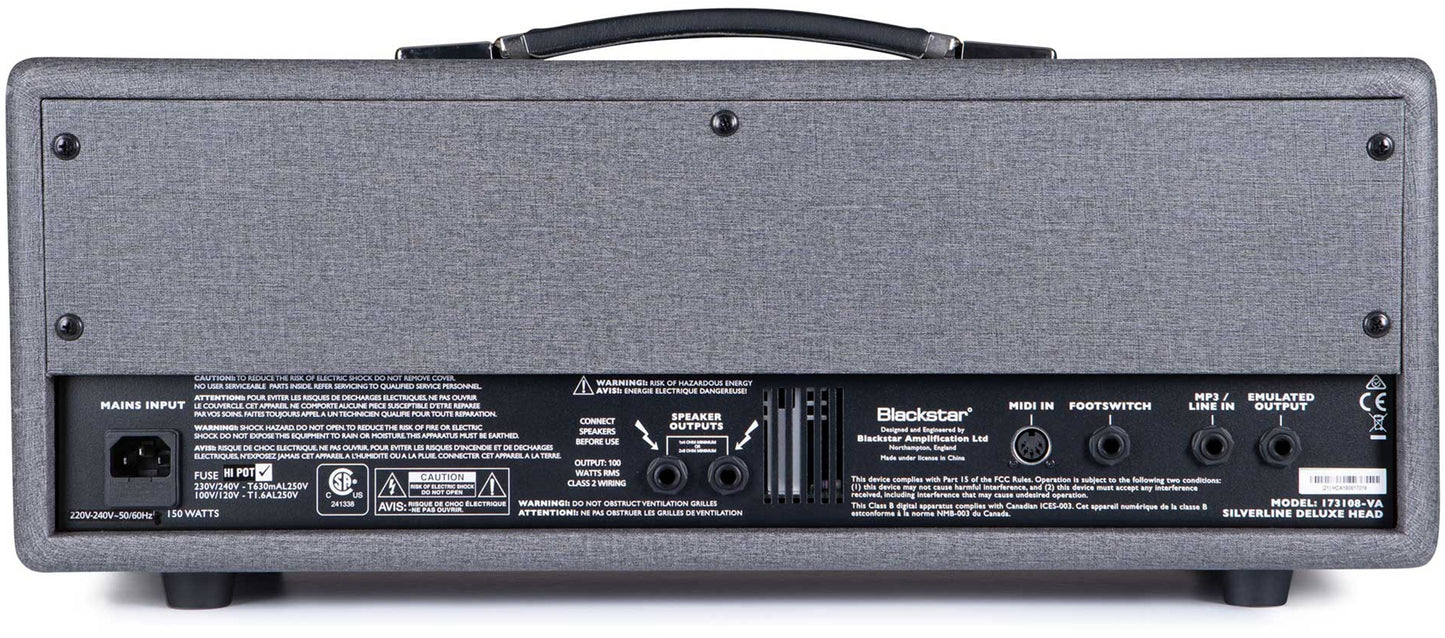 Blackstar Silverline Deluxe Head 100W Digital Guitar Amp Head (SILVERDLXH100)