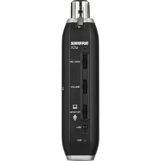 Shure X2u XLR to USB interface