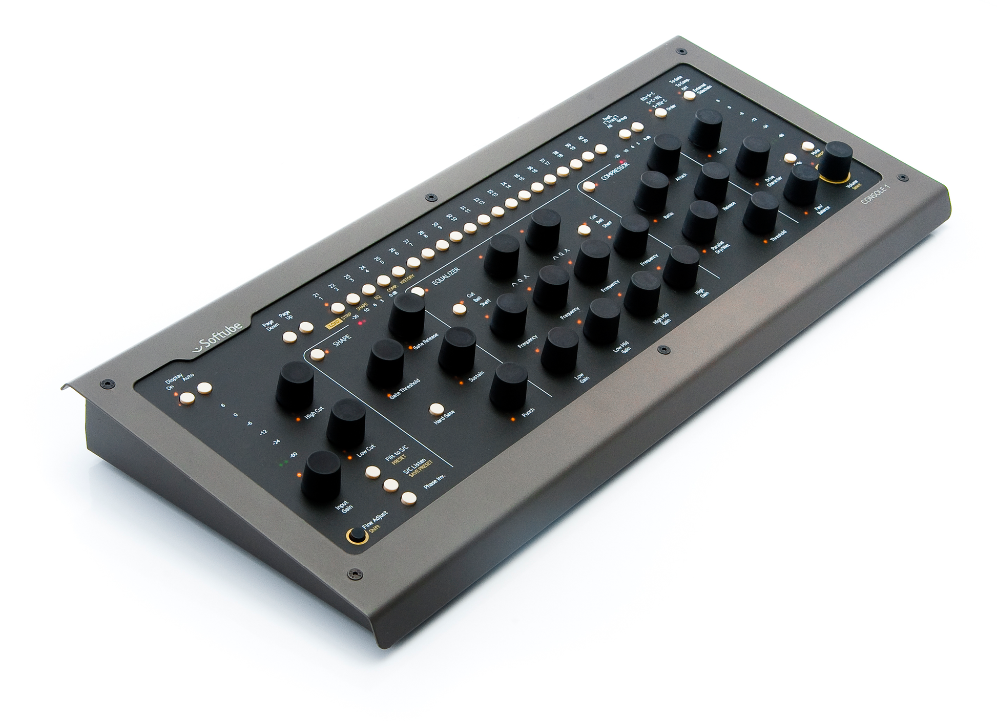 Softube Console 1 MKII Hardware and Software Mixer with Integrated Softube Console 1 MKII Hardware and Software Mixer with Integrated