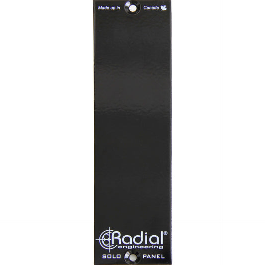 Radial Engineering 500 Series Solo Single Wide Filler Panel