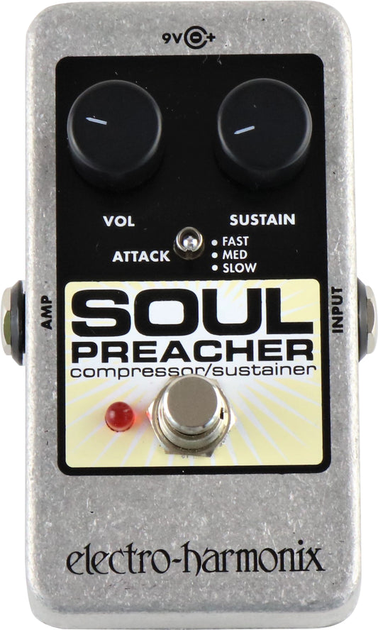 Electro Harmonix Soul Preacher Compressor / Sustainer Pedal