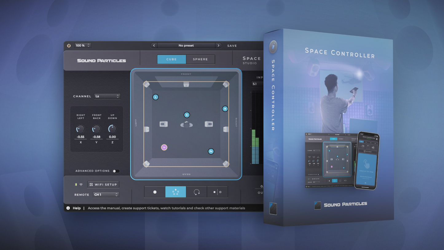 Sound Particles Space Controller Standard