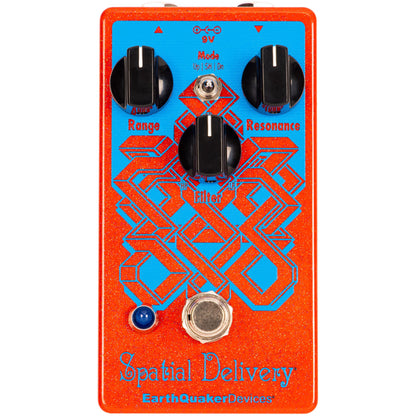 EarthQuaker Devices Spatial Delivery Sparkle Red & Blue Pedal