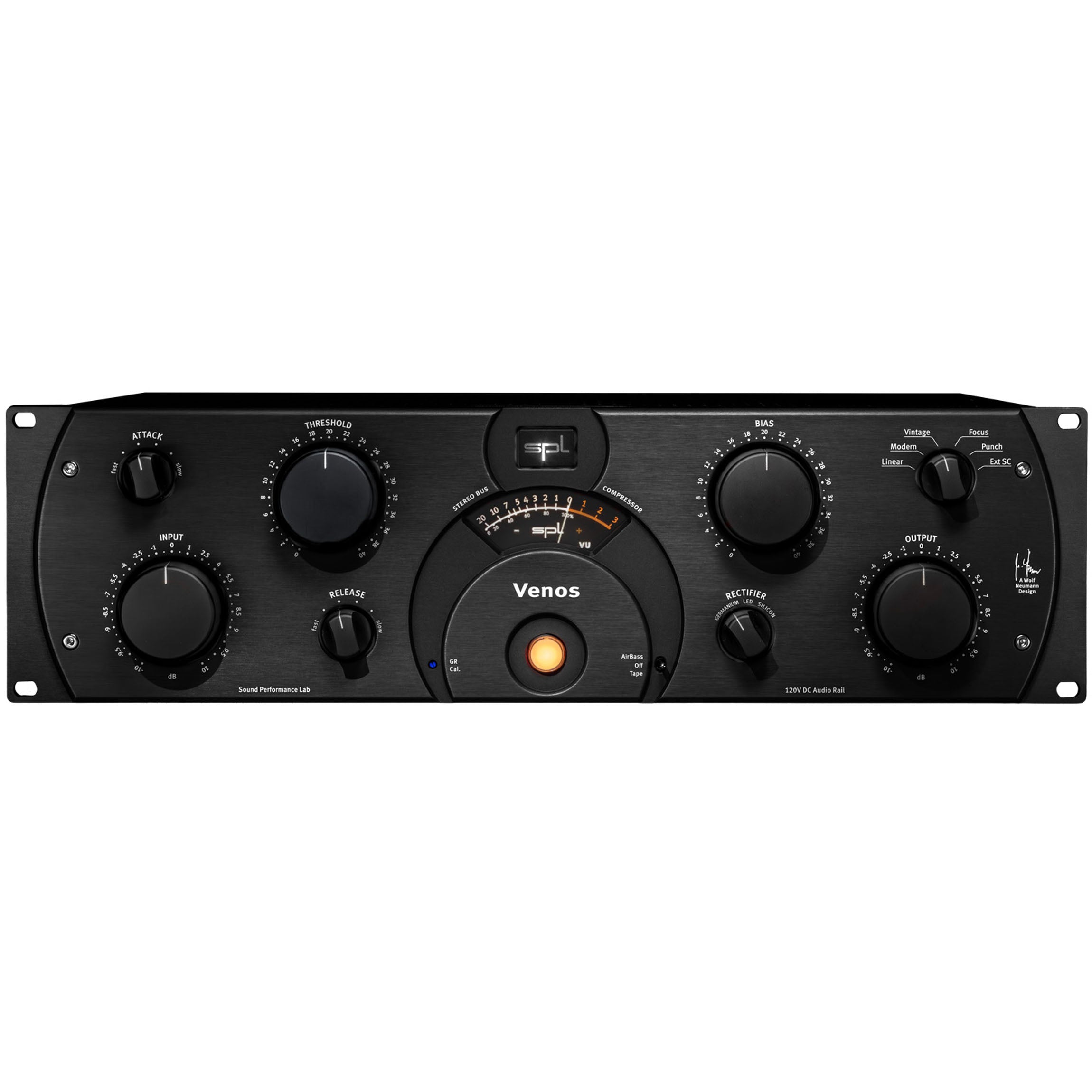 SPL Venos Stereo Bus Compressor - Black – Alto Music