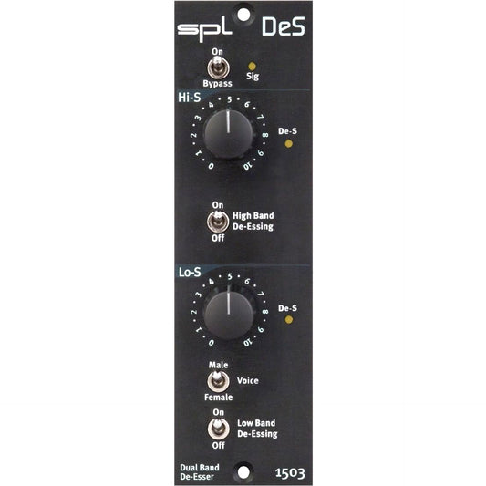 SPL Dual Band De-esser 500 Series Module