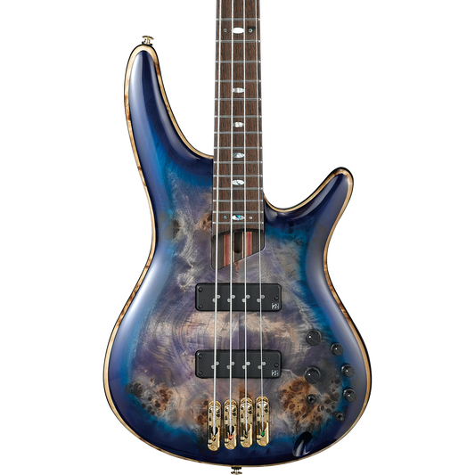 Ibanez SR2600 4-String Electric Bass in Cerulean Blue Burst