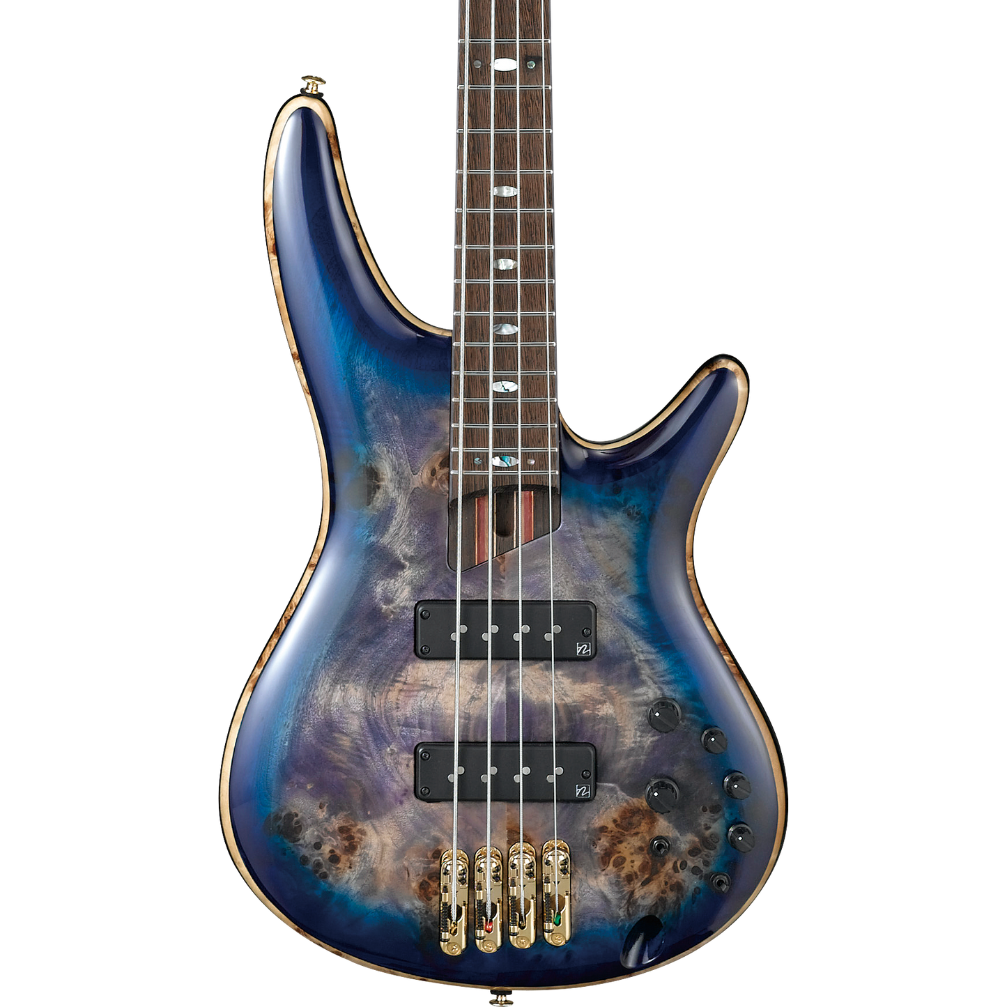 Ibanez SR2600 4-String Electric Bass in Cerulean Blue Burst
