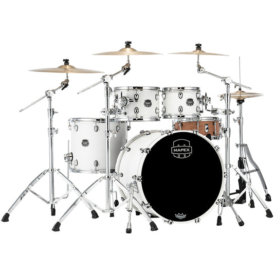 Mapex Saturn Rock Fast 4-Piece Shell Pack - Satin White