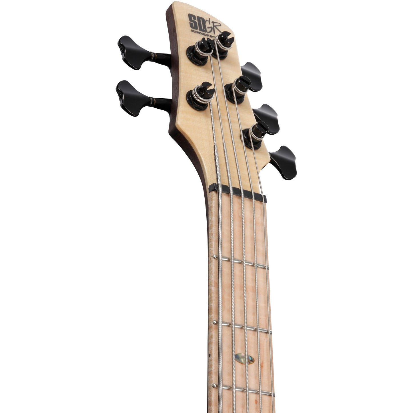 Ibanez SR Premium 5 String Electric Bass in Natural Low Gloss w/ Gig Bag