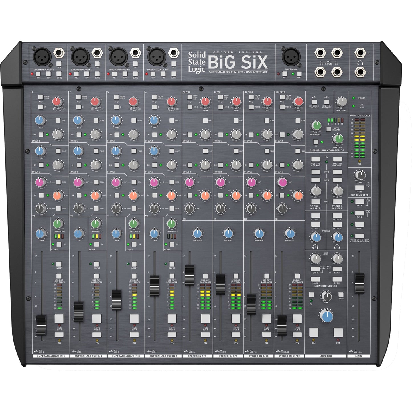 Solid State Logic BiG SiX Mixer and Audio Interface