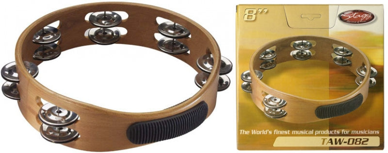 Stagg TAW-082 8” Double Row Tambourine