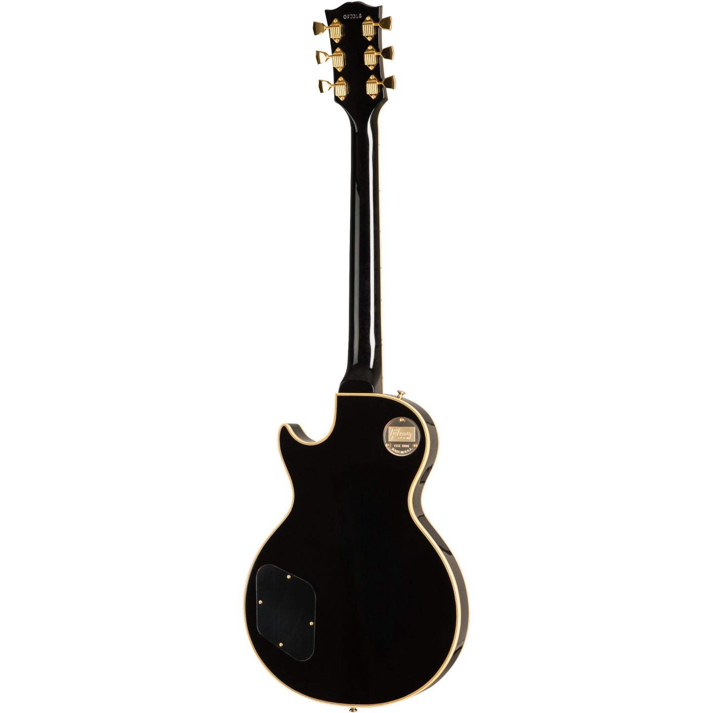 Gibson 1968 Les Paul Custom Reissue Electric Guitar - Ebony