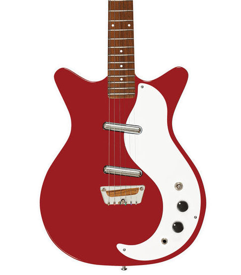 Danelectro Stock 59 Electric Guitar in Vintage Red