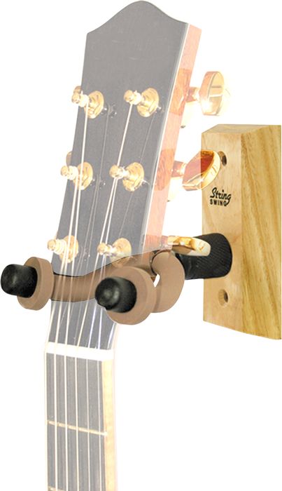 String Swing Wood Guitar Wall Hanger
