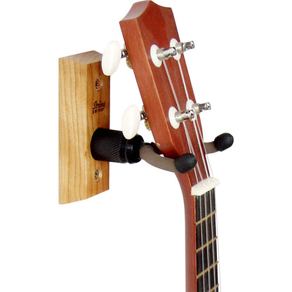 String Swing Hardwood Home and Studio Ukulele Hanger