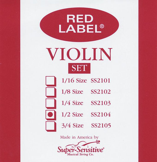 Super Sensitive SS4103 Medium Viola Strings Mini 12”