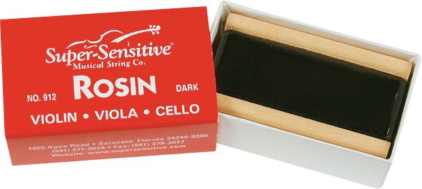 Super Sensitive SS912 Original Dark Rosin for Violin Viola & Cello