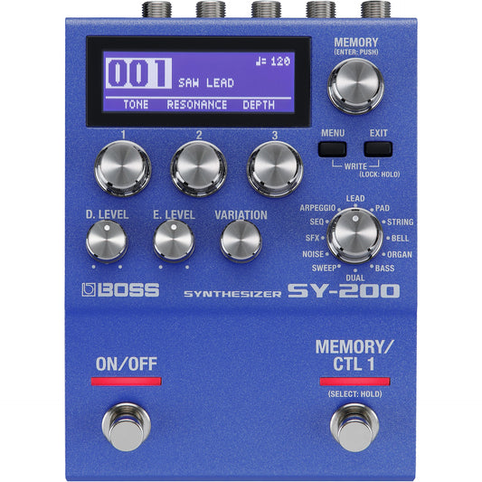 Boss SY-200 Synthesizer Pedal