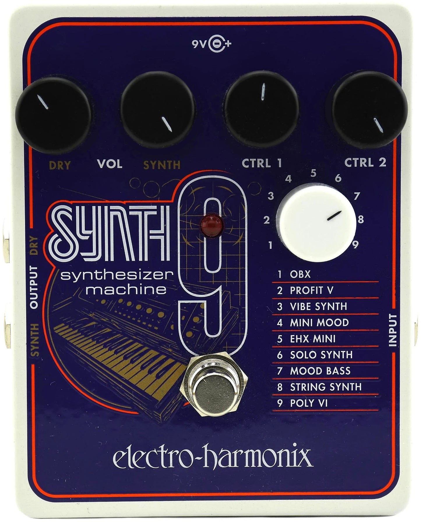 Electro Harmonix Synth9 Synthesizer Machine Pedal