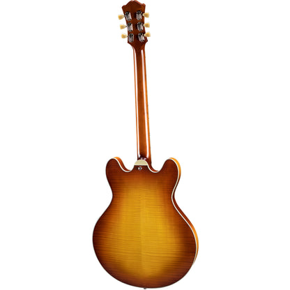 Eastman T486 Semi Hollow Electric Guitar in Gold Burst