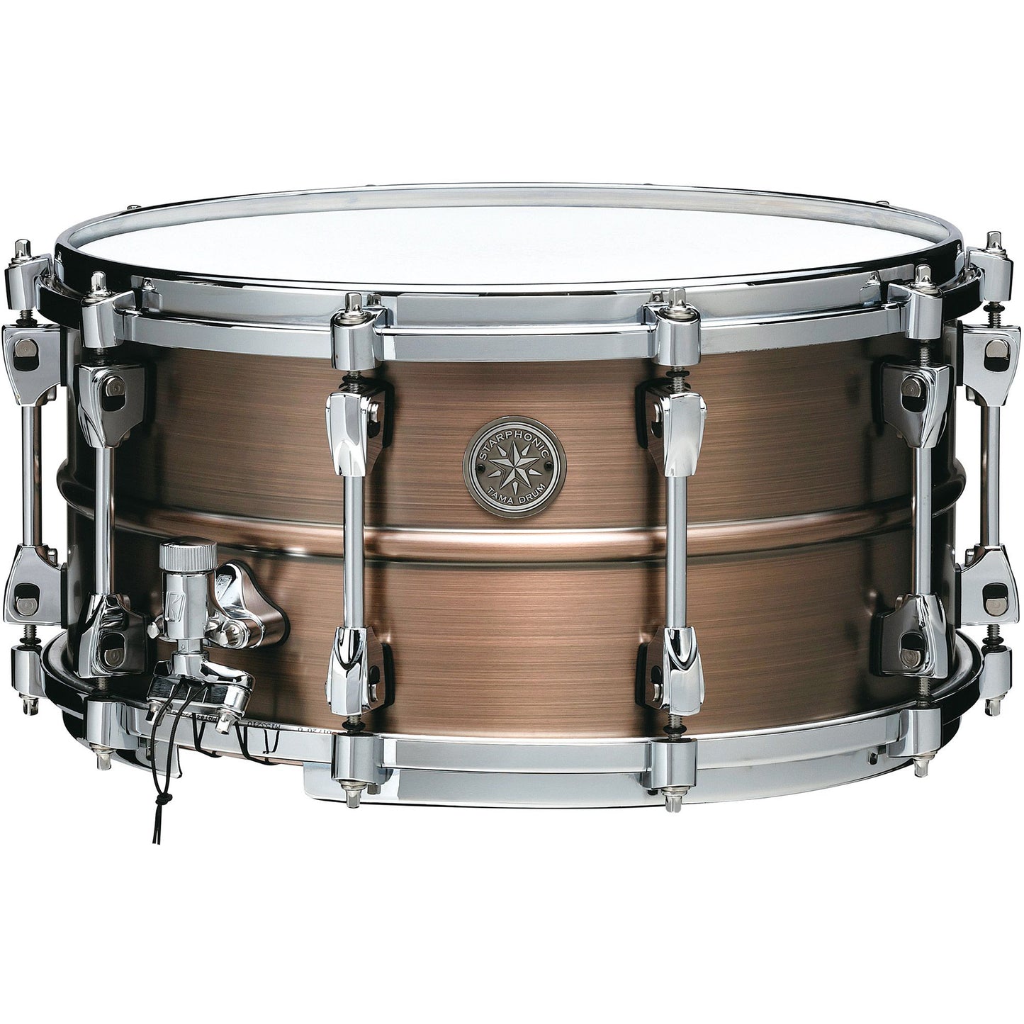 TAMA Starphonic Series PCP147 7x14 1.2mm Snare Drum Copper Shell Satin Hairline