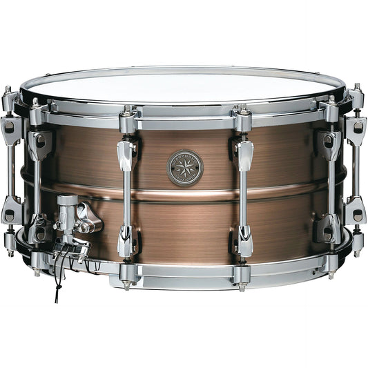 TAMA Starphonic Series PCP147 7x14 1.2mm Snare Drum Copper Shell Satin Hairline