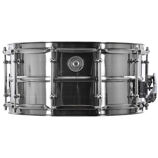 Taye Metalworks 14x6.5 Brushed Black Nickel Brass Snare Drum BBS1465