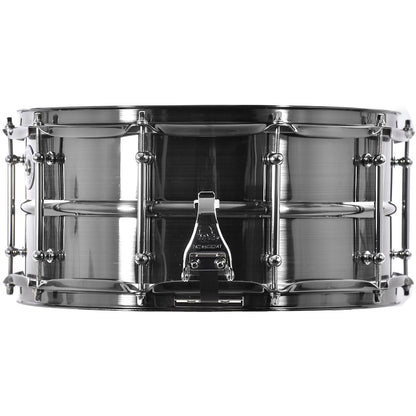 Taye Metalworks 14x6.5 Brushed Black Nickel Brass Snare Drum BBS1465