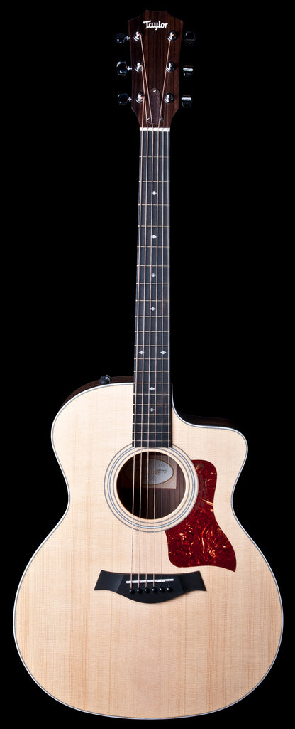 Taylor 214ce DLX Grand Auditorium Acoustic Electric Guitar w/ Case
