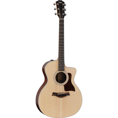 Taylor 214CE Grand Auditorium Acoustic Electric Cutaway with Gig Bag