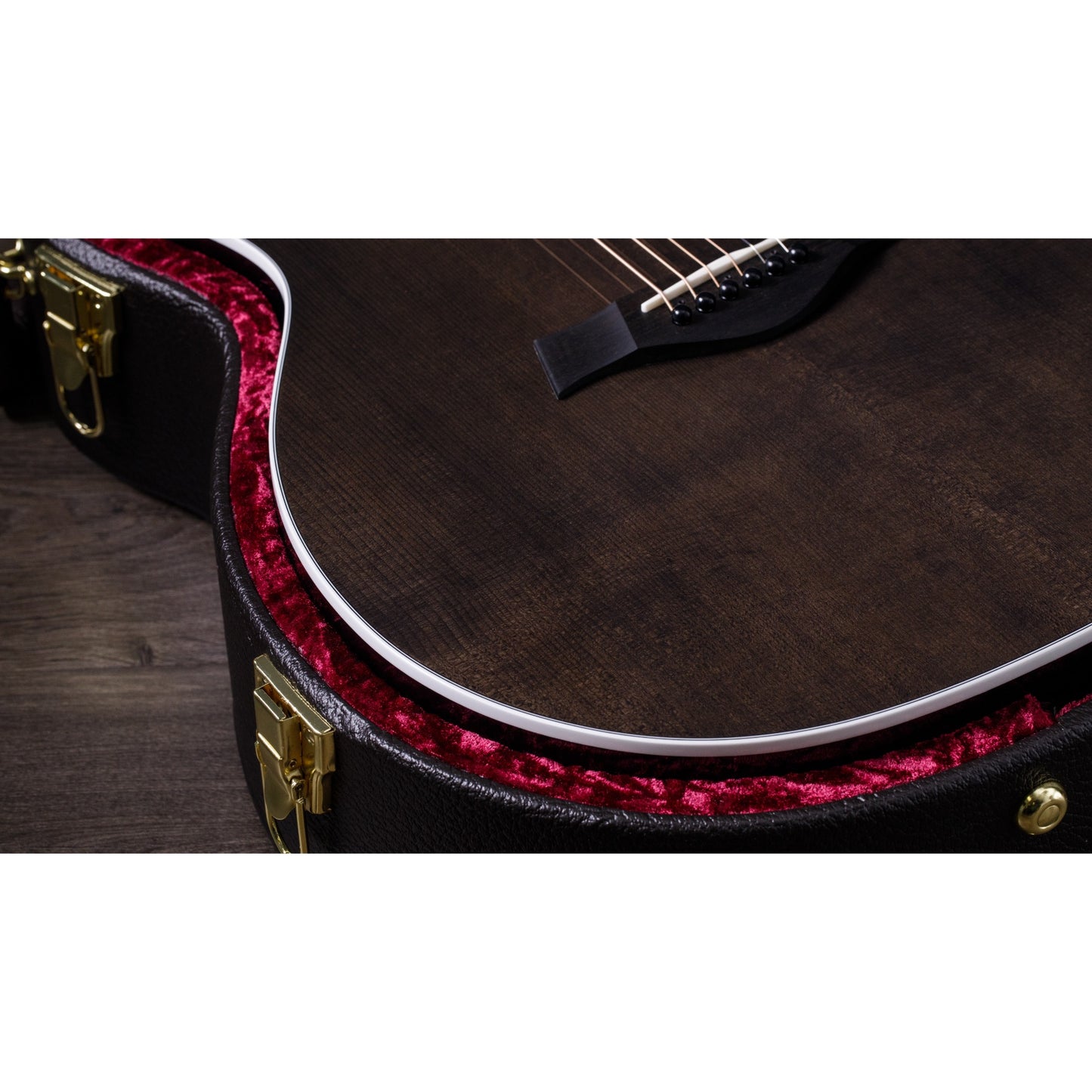 Taylor 214CE DLX LTD Acoustic Electric Guitar in Trans Grey