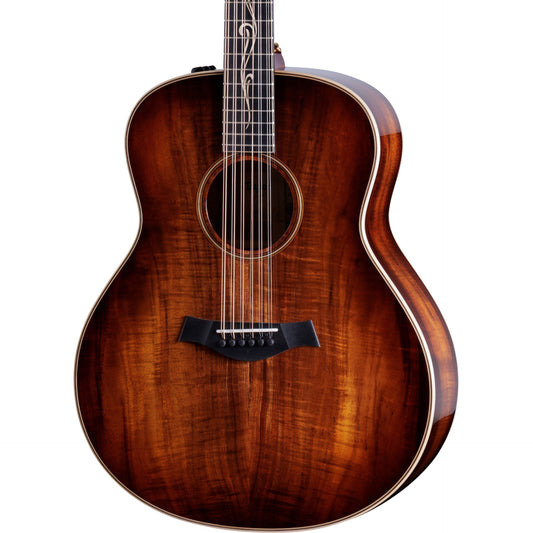 Taylor K68E LTD 12-String Koa Grand Orchestra Acoustic Electric Guitar w/ Case