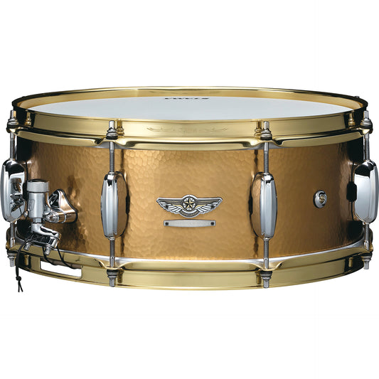 TAMA STAR Reserve Series TBRS1455H 5.5x14 Snare Drum Hand Hammered Brass