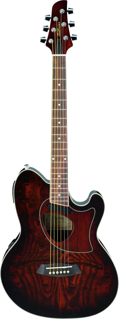 Ibanez TCM50VBS Talman Acoustic Guitar in Vintage Brow Sunburst High Gloss