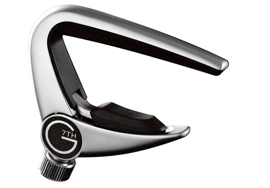 G7th G7NPSL Newport 6 String Capo Silver