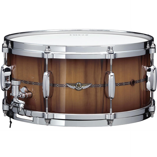 Tama Limited Edition Star Mahogany 6.5x14 Snare Drum - Caramel Tineo Burst