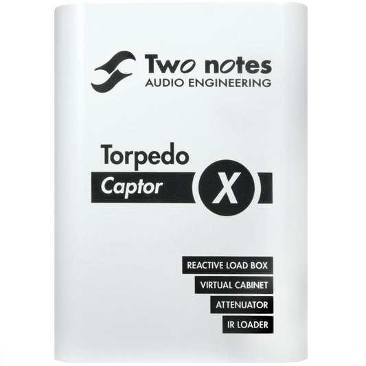 Two Notes Torpedo Captor X Reactive Loadbox DI and Attenuator - 16 ohm